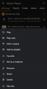 Music Player screenshot 2