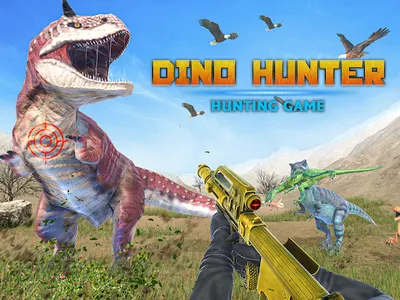 Dino Hunter 3D Sniper Shooting screenshot 8