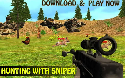 Rabbit Hunting Sniper Shooting screenshot 13