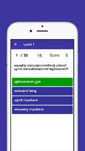 Kerala Renaissance Quiz (Malay screenshot 2