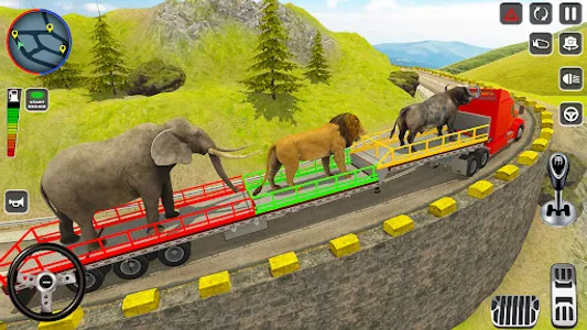 Wild Animal Truck Transporter screenshot 1