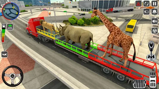 Wild Animal Truck Transporter screenshot 12