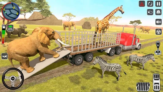 Wild Animal Truck Transporter screenshot 13