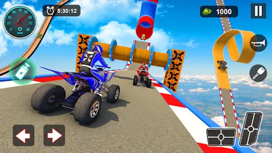 Mega Ramp ATV Bike Stunt Racer screenshot 1