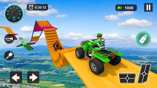 Mega Ramp ATV Bike Stunt Racer screenshot 10