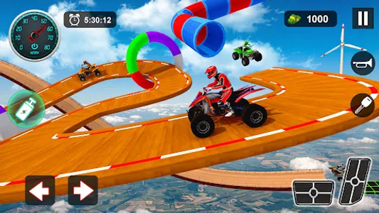 Mega Ramp ATV Bike Stunt Racer screenshot 11