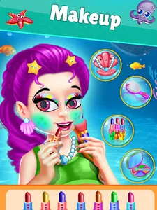 Mermaid Mom & Baby Care Game screenshot 12