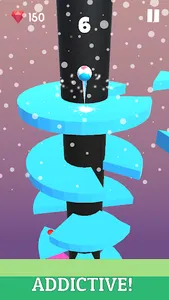 Tower Crash Spiral Ball Jump screenshot 4