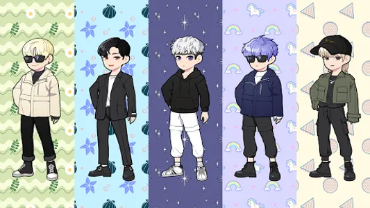 Kpop Boy Group Dress Up screenshot 13