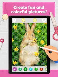 Cross Stitch Coloring Art screenshot 12