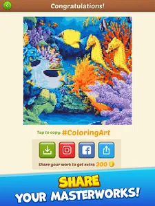 Cross Stitch: Coloring Art screenshot 14