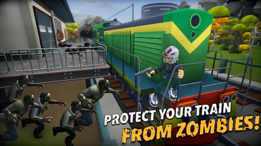 Zombie Train: Survival games screenshot 0