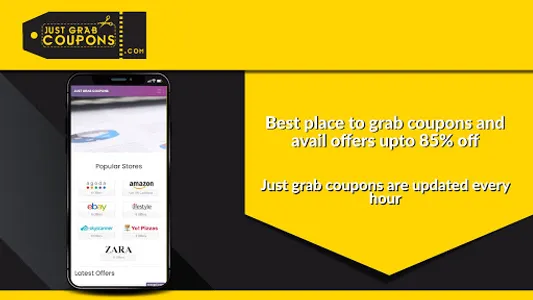 JustGrabCoupons screenshot 0