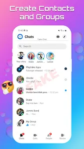 Fake chat Messenger Prank chat screenshot 0