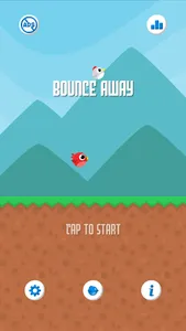 Bounce Away Bird screenshot 0