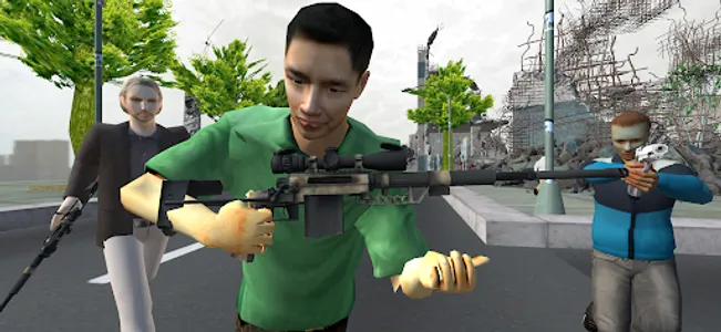 Sniper Shooting 3d Gun Battle screenshot 1