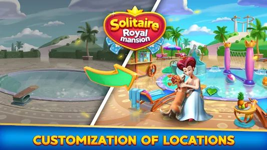 Solitaire Royal Mansion screenshot 2