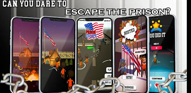 Prison Escape Game : Lowpoly screenshot 9
