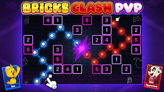 BRICKS CLASH :Fun PvP Battle screenshot 14