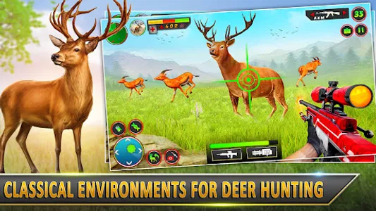 Jungle Deer Hunting Games screenshot 10