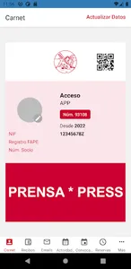 Asociación de Prensa de Madrid screenshot 1