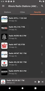 Illinois Radio Stations screenshot 2