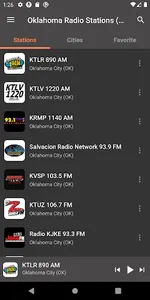 Oklahoma Radio Stations screenshot 0