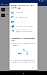 PS4 Second Screen screenshot 5