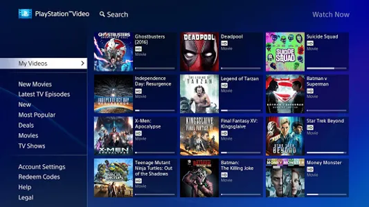 PlayStation™Video Android TV screenshot 0