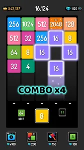 Num Block: 2048 Number Merge screenshot 2