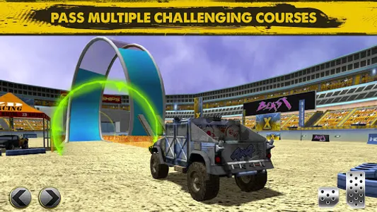 3D Monster Truck Parking Game screenshot 1