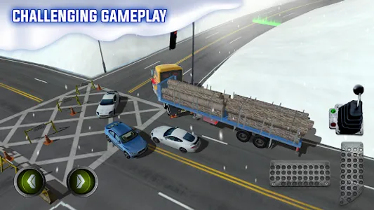Ice Road Truck Parking Sim screenshot 0