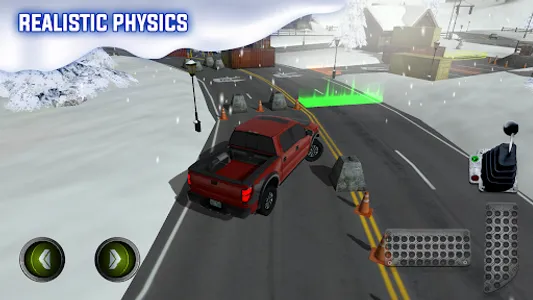 Ice Road Truck Parking Sim screenshot 2
