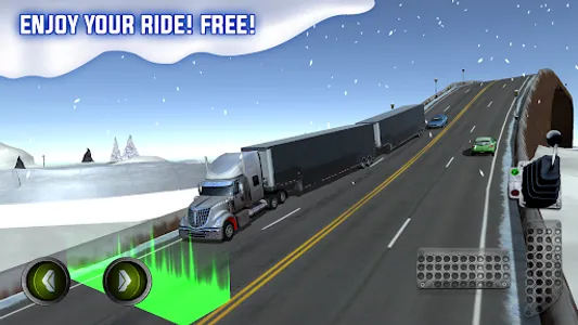 Ice Road Truck Parking Sim screenshot 4
