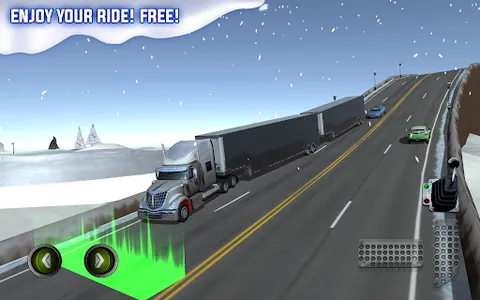 Ice Road Truck Parking Sim screenshot 9