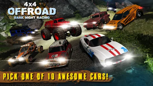 4x4 Offroad: Dark Night Racing screenshot 4