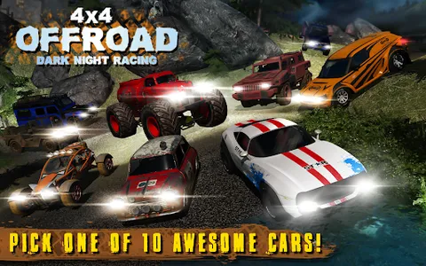 4x4 Offroad: Dark Night Racing screenshot 9