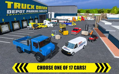 Truck Driver: Depot Parking Si screenshot 14