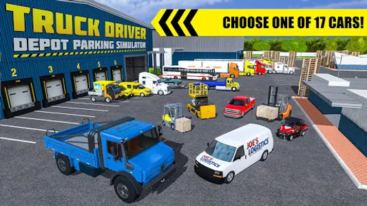 Truck Driver: Depot Parking Si screenshot 4