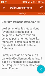 Pleinement Maladie dictionaire screenshot 2