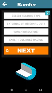 Ramfer - CNC Lathe G-code Tool screenshot 1