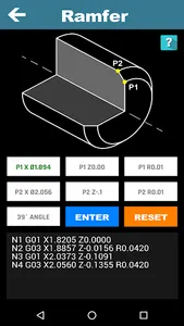 Ramfer - CNC Lathe G-code Tool screenshot 4