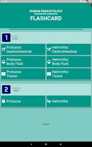 Human Parasitology Flashcard screenshot 9