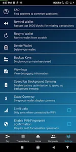 PluraCoin Mobile Wallet screenshot 2