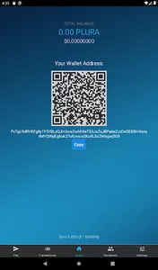 PluraCoin Mobile Wallet screenshot 4