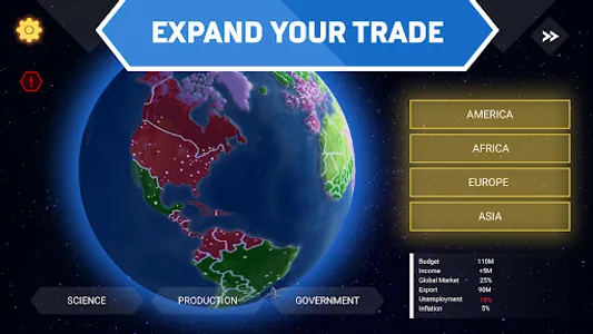 Trade Wars - Economy Simulator screenshot 1