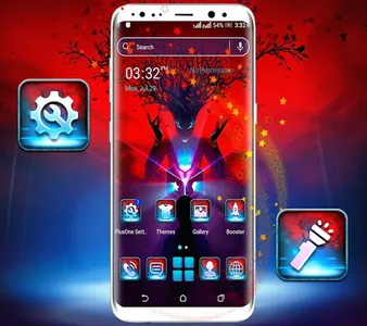 Silhouette Tree Man Theme screenshot 4