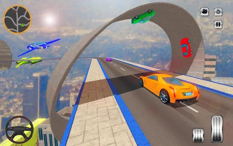 Flying Car Derby Crash Stunts  screenshot 11