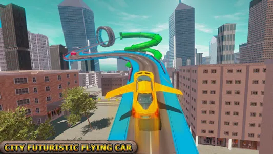 Flying Car Derby Crash Stunts  screenshot 14