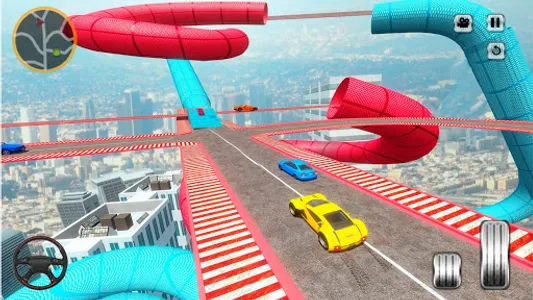 Flying Car Derby Crash Stunts  screenshot 15